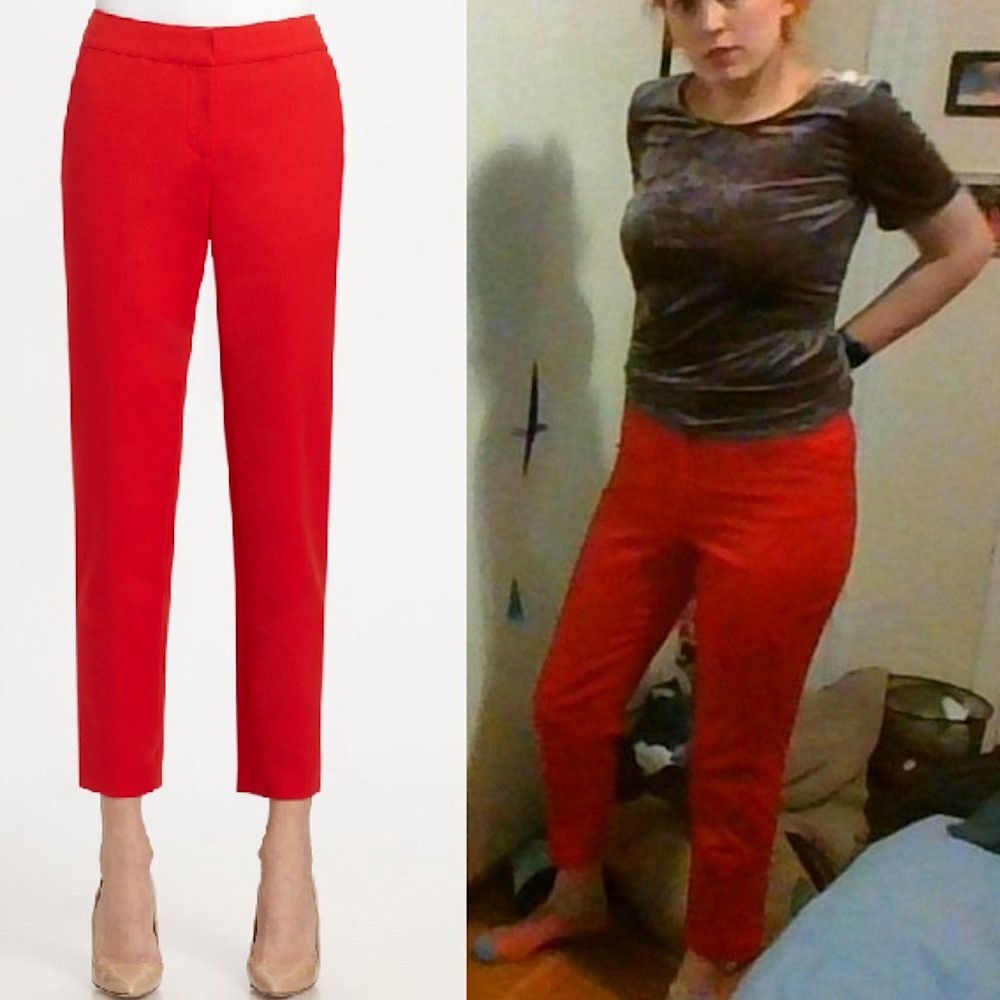 Talbots Heritage Red Trousers Career pants